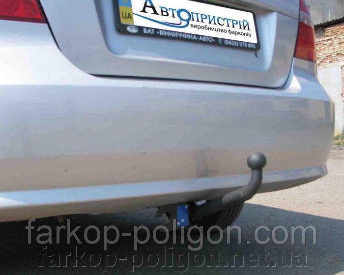 Фаркоп Chevrolet Aveo з 2002 р. від компанії Інтернет-магазин тюнінгу «Safety auto group» - фото 1