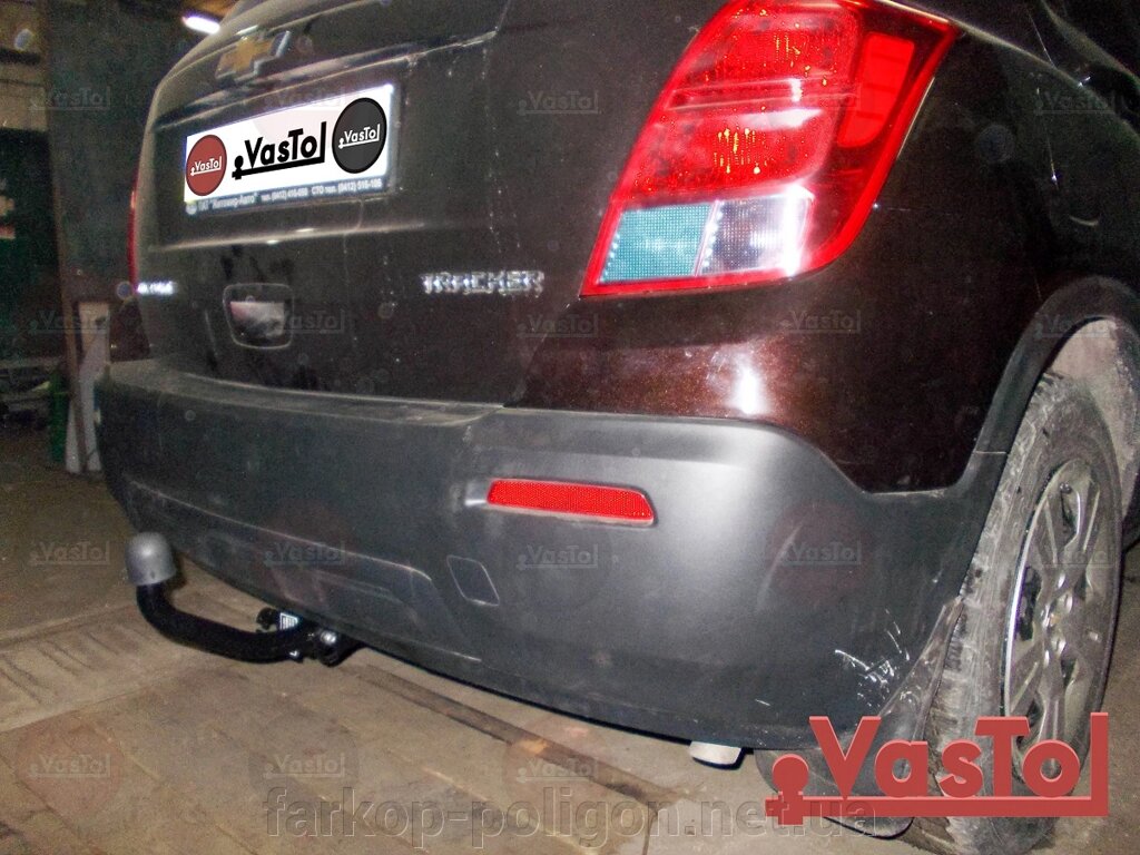 Фаркоп Chevrolet Tracker з 2013-2019 р. фірма Vastol від компанії Інтернет-магазин тюнінгу «Safety auto group» - фото 1