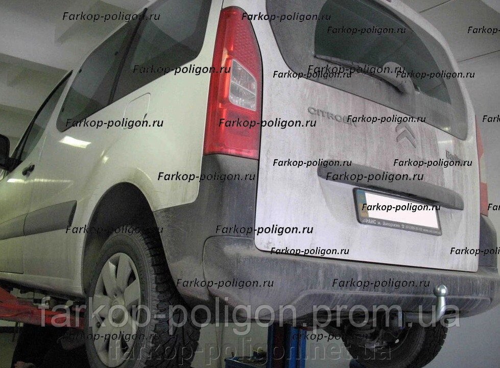Фаркоп CITROEN Berlingo з 2008-2018 р. (Полігон авто) від компанії Інтернет-магазин тюнінгу «Safety auto group» - фото 1