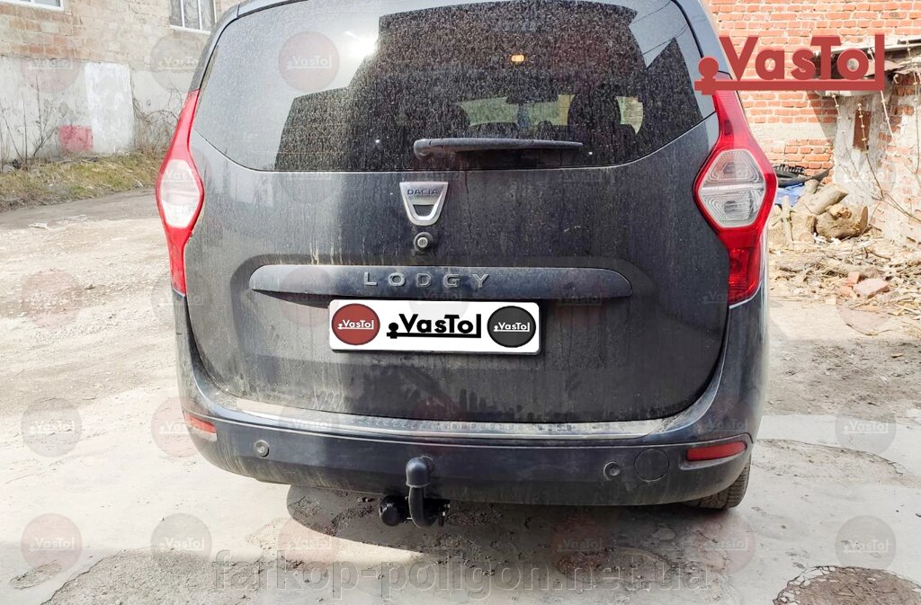 Фаркоп Dacia Lodgy з 2012 р. фірма Vastol від компанії Інтернет-магазин тюнінгу «Safety auto group» - фото 1