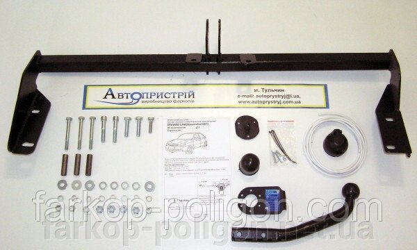 Фаркоп Daewoo Lanos з 1997-2013 р. (Автоприлад) від компанії Інтернет-магазин тюнінгу «Safety auto group» - фото 1