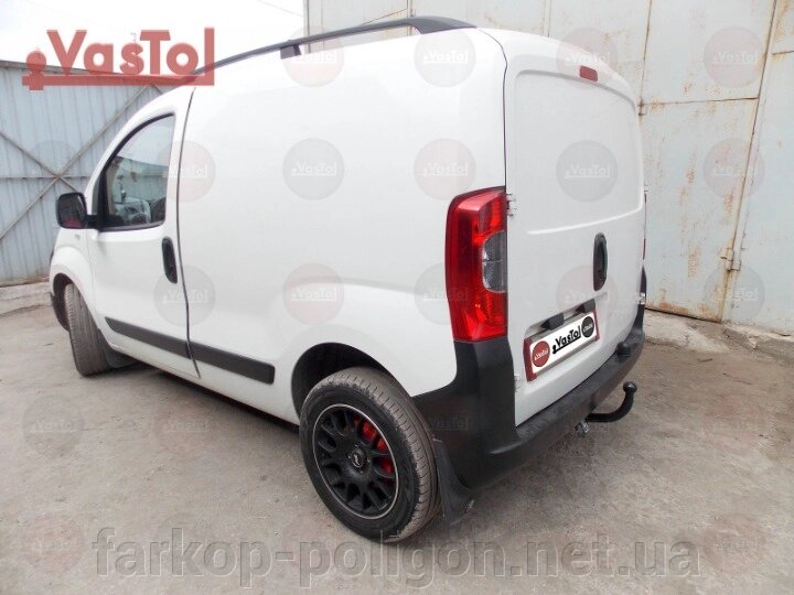 Фаркоп Fiat Qubo з 2007 р. крім авто с заводським ГБО (виробник Vastol) зроблено в Україні від компанії Інтернет-магазин тюнінгу «Safety auto group» - фото 1