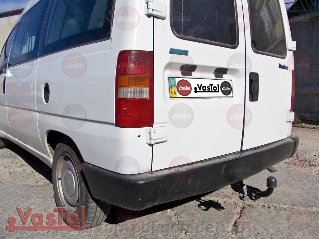 Фаркоп Fiat Scudo з 1994-2007 р. (виробник Vastol) зроблено в Україні від компанії Інтернет-магазин тюнінгу «Safety auto group» - фото 1