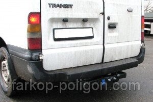 Фаркоп Ford Transit (з підніжкою) з 2000-2014 р. (торцевий) від компанії Інтернет-магазин тюнінгу «Safety auto group» - фото 1