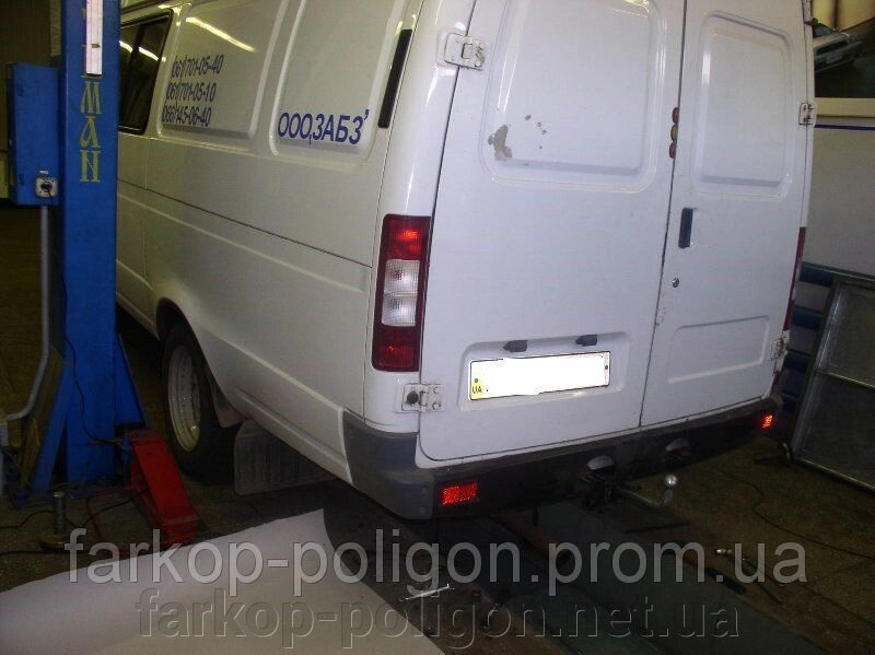 Фаркоп ГАЗ Газель (мікроавтобус) з 1999р. від компанії Інтернет-магазин тюнінгу «Safety auto group» - фото 1