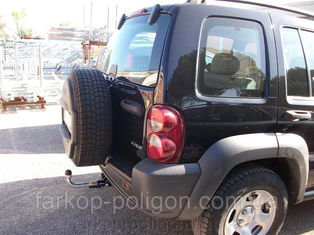 Фаркоп Jeep Cherokee (KJ) з 2001-2008 р. виробництва Umbra Rimorchi (Італія) швидкознімний, повний комплект від компанії Інтернет-магазин тюнінгу «Safety auto group» - фото 1