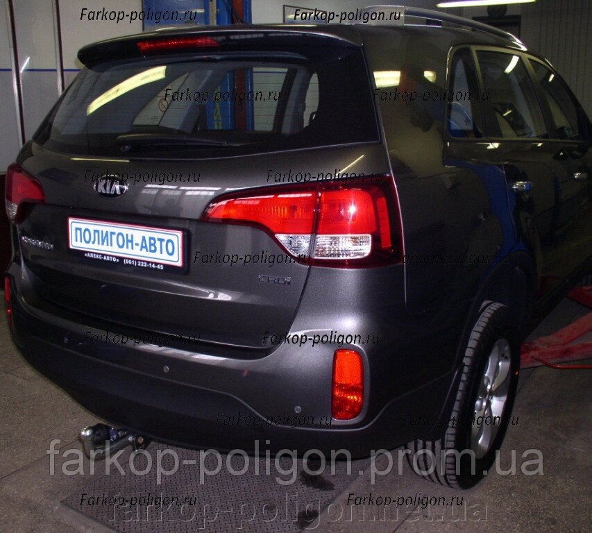 Фаркоп KIA Sorento з 2013-2014 р. від компанії Інтернет-магазин тюнінгу «Safety auto group» - фото 1