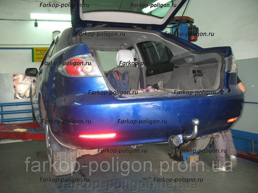 Фаркоп MAZDA 6 седан, ліфтбек з 2002-2007 р. від компанії Інтернет-магазин тюнінгу «Safety auto group» - фото 1