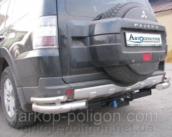 Фаркоп Mitsubishi Pajero Wagon (LWD) з 2007 р. (торцевий) від компанії Інтернет-магазин тюнінгу «Safety auto group» - фото 1