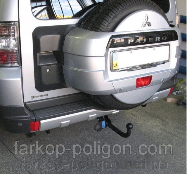 Фаркоп Mitsubishi Pajero Wagon (LWD) з 2007р. від компанії Інтернет-магазин тюнінгу «Safety auto group» - фото 1