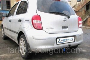 Фаркоп Nissan Micra (K13) з 2010р.