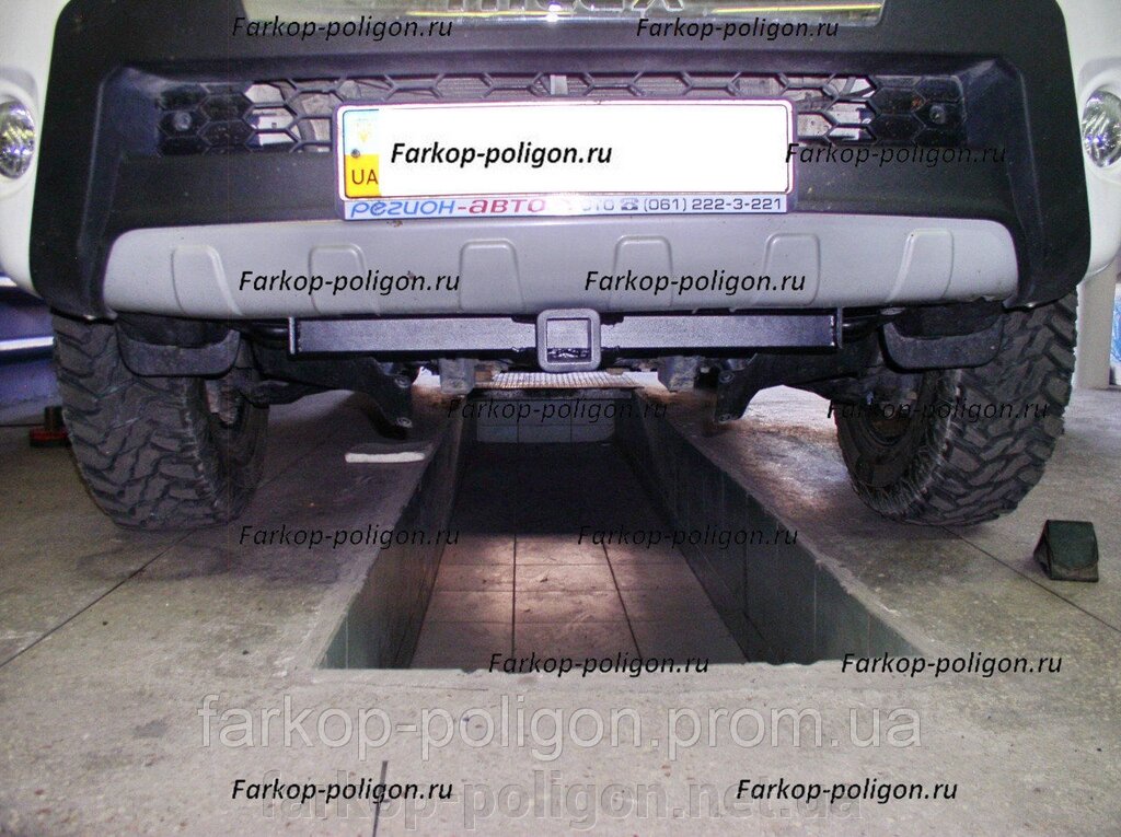 Фаркоп передній TOYOTA Hilux c 2008-2011 від компанії Інтернет-магазин тюнінгу «Safety auto group» - фото 1
