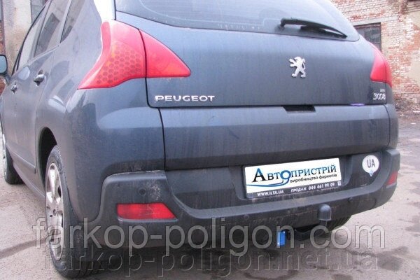 Фаркоп Peugeot 3008 з 2009 р. від компанії Інтернет-магазин тюнінгу «Safety auto group» - фото 1