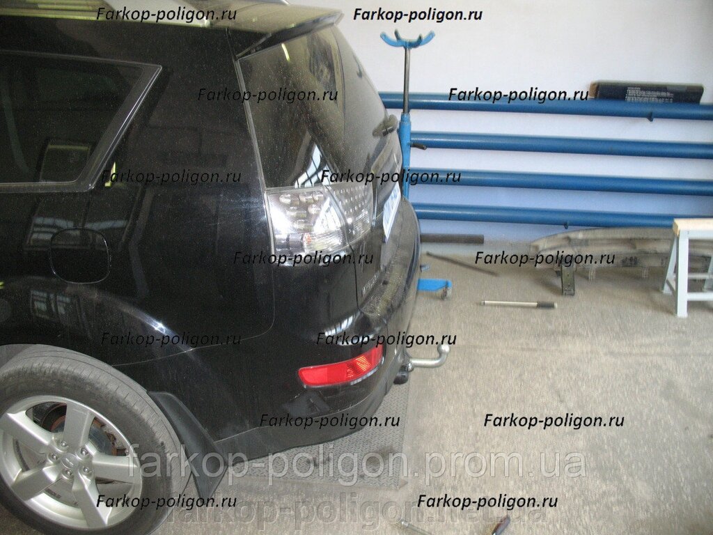 Фаркоп PEUGEOT 4007 з 2007 р. (Полігон авто) від компанії Інтернет-магазин тюнінгу «Safety auto group» - фото 1