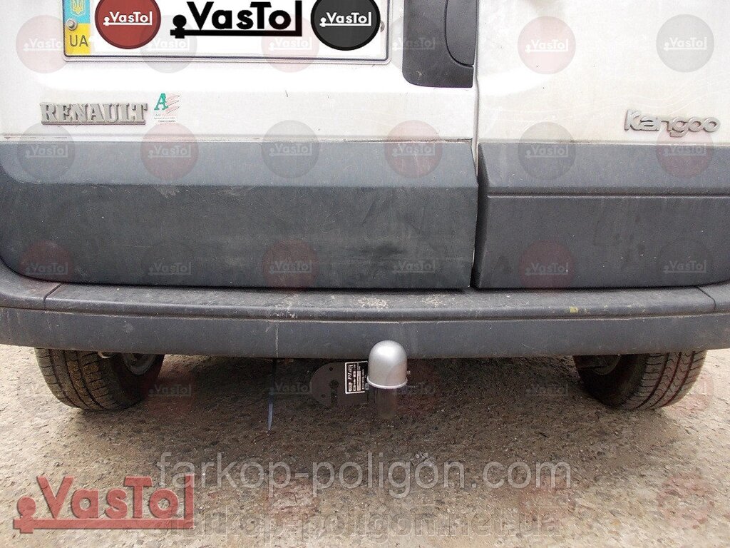 Фаркоп Renault Kangoo I (виключаючи кузов Long 4x4) з 1997-2008 р. від компанії Інтернет-магазин тюнінгу «Safety auto group» - фото 1