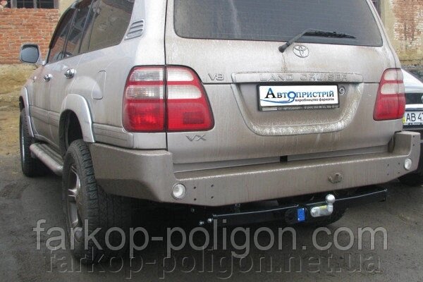 Фаркоп Toyota Land Cruiser J100 з 1996-2007 р. (торцевою литою) від компанії Інтернет-магазин тюнінгу «Safety auto group» - фото 1