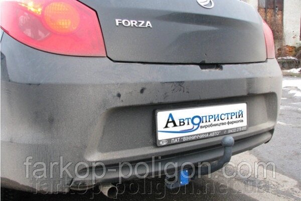 Фаркоп ЗАЗ Forza з 2011 р. (хетчбек) від компанії Інтернет-магазин тюнінгу «Safety auto group» - фото 1