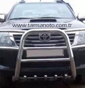 Hangurynik High із захистом від гриля та фари на Toyota Hilux від компанії Інтернет-магазин тюнінгу «Safety auto group» - фото 1