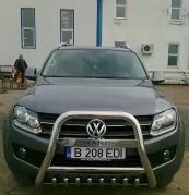 Hengurynik High з на грилі на Volkswagen Amarok 2016+ від компанії Інтернет-магазин тюнінгу «Safety auto group» - фото 1