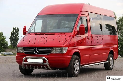 Кенгурятник Mercedes Benz Sprinter з 1995-2006 р. модель F1-13.6 від компанії Інтернет-магазин тюнінгу «Safety auto group» - фото 1