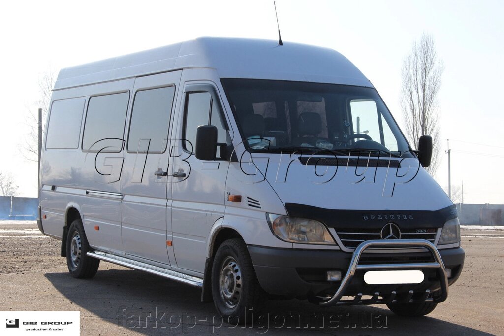 Кенгурятник Mercedes Benz Sprinter з 1995-2006 р. модель F1-20.6 від компанії Інтернет-магазин тюнінгу «Safety auto group» - фото 1