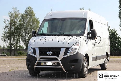 Кенгурятник Nissan NV400 із 2010 р. модель F1-16.6 від компанії Інтернет-магазин тюнінгу «Safety auto group» - фото 1