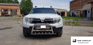 Кенгурятник Renault Duster із 2009-2017 р. модель F1-58.6