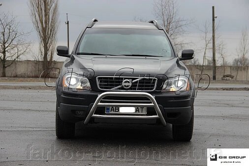 Кенгурятник Volvo XC-90 з 2008-2013 р. модель F1-16.6 від компанії Інтернет-магазин тюнінгу «Safety auto group» - фото 1