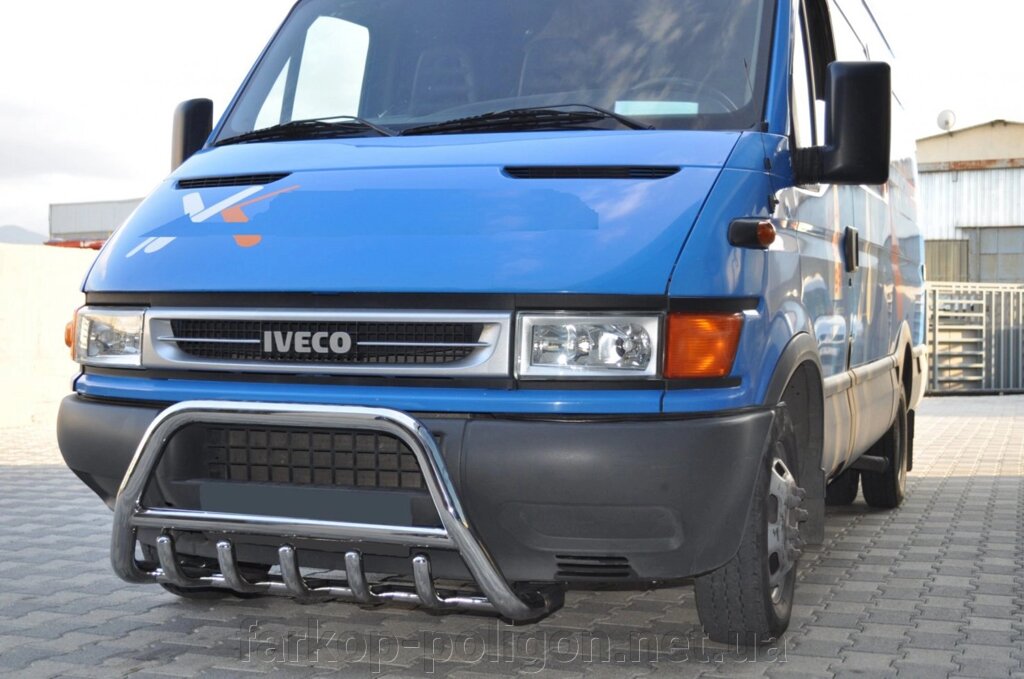 Кенгурятник WT003 Iveco Daily 1999-2006 років. від компанії Інтернет-магазин тюнінгу «Safety auto group» - фото 1