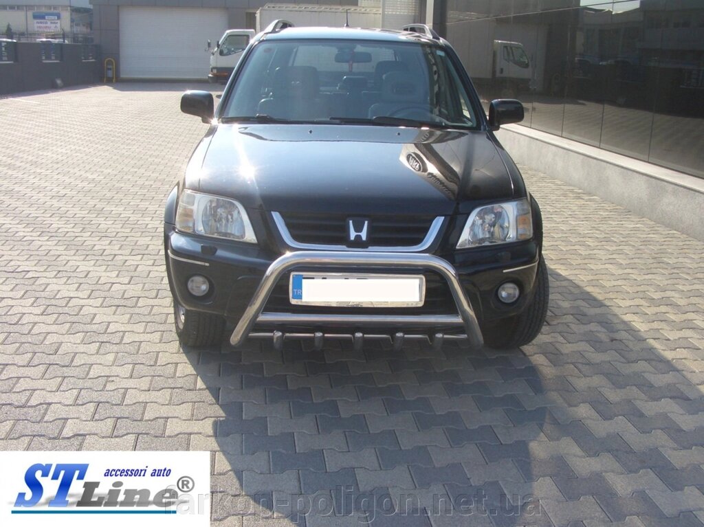 Кенгурятник WT003 (нерж.) Honda CRV 2001-2006р. від компанії Інтернет-магазин тюнінгу «Safety auto group» - фото 1