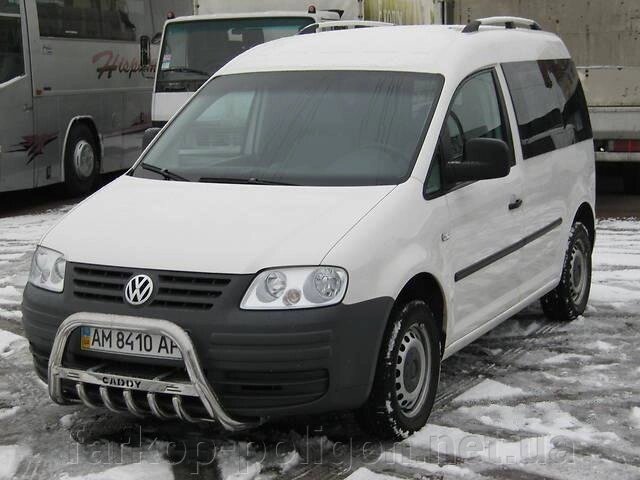 Кенгурятник WT003 (нерж) Volkswagen Caddy 2004-2010р. від компанії Інтернет-магазин тюнінгу «Safety auto group» - фото 1