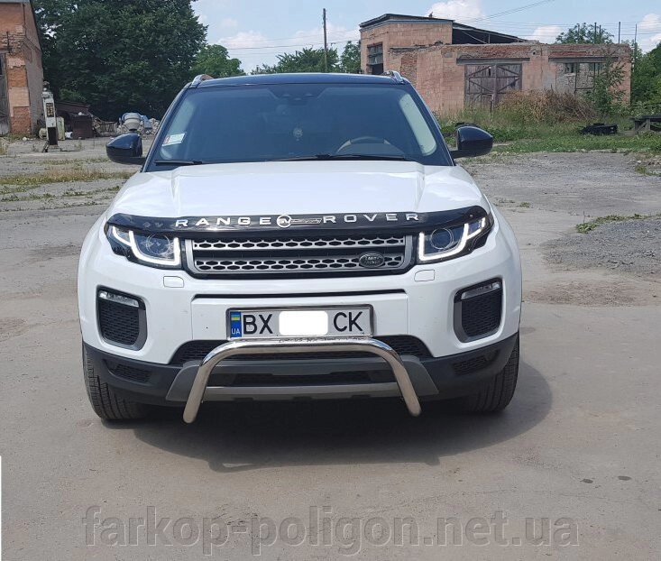 Кенгурятник WT005 (нерж) Range Rover Evoque 2012р. від компанії Інтернет-магазин тюнінгу «Safety auto group» - фото 1