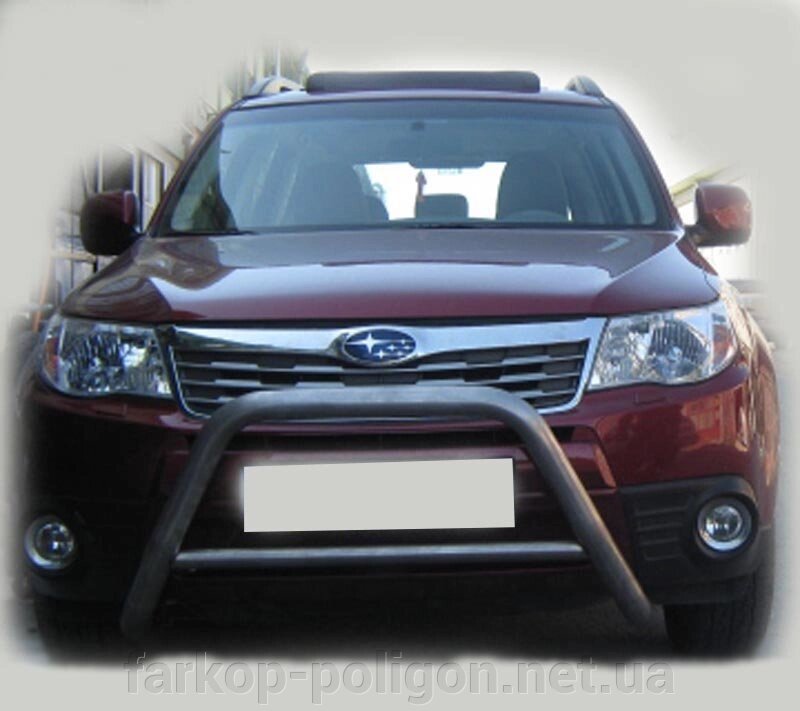 Кенгурятник WT005 (нерж.) Subaru Forester 2008-2013рр. від компанії Інтернет-магазин тюнінгу «Safety auto group» - фото 1