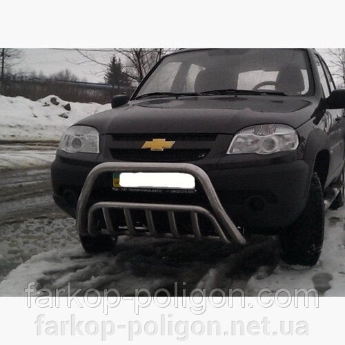 Кенгурятники та дуги Chevrolet Niva від компанії Інтернет-магазин тюнінгу «Safety auto group» - фото 1