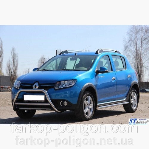 Кенгурятники та дуги Dacia Sandero з 2013 р. від компанії Інтернет-магазин тюнінгу «Safety auto group» - фото 1