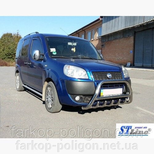 Кенгурятники та дуги Fiat Doblo з 2001-2005 р. від компанії Інтернет-магазин тюнінгу «Safety auto group» - фото 1