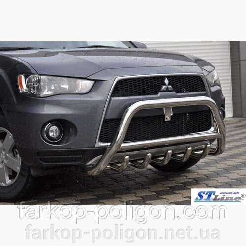 Кенгурятники та дуги Mitsubishi Outlander XL з 2007-2012 р. від компанії Інтернет-магазин тюнінгу «Safety auto group» - фото 1