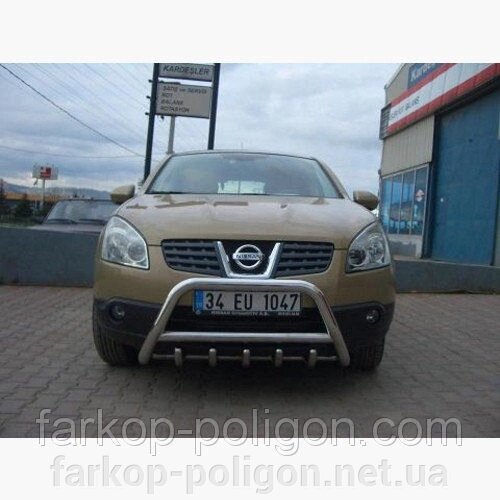 Кенгурятники та дуги Nissan Qashqai з 2007-2011 р. від компанії Інтернет-магазин тюнінгу «Safety auto group» - фото 1