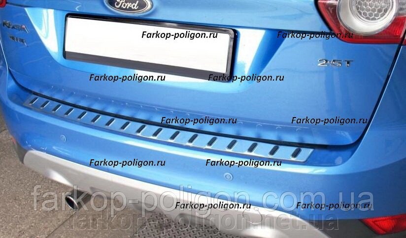 Накладка на задній бампер Ford Kuga c 2008 р.в. від компанії Інтернет-магазин тюнінгу «Safety auto group» - фото 1