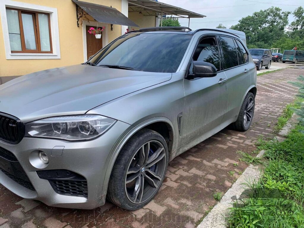 Накладки на пороги BMW X5 F15 2013-2018 рік (у стилі X5M F85) від компанії Інтернет-магазин тюнінгу «Safety auto group» - фото 1