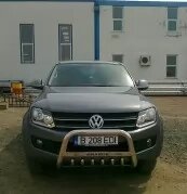 Низький Кангарерик з решіткою на Volkswagen Amarok від компанії Інтернет-магазин тюнінгу «Safety auto group» - фото 1