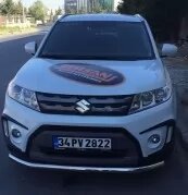 Одиночна труба на suzuki vitara від компанії Інтернет-магазин тюнінгу «Safety auto group» - фото 1