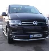 Одиночна труба на Volkswagen T6 (транспортер) від компанії Інтернет-магазин тюнінгу «Safety auto group» - фото 1