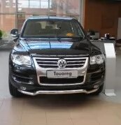 Одна труба (вигнута) на Volkswagen Touareg 2004-2010 від компанії Інтернет-магазин тюнінгу «Safety auto group» - фото 1