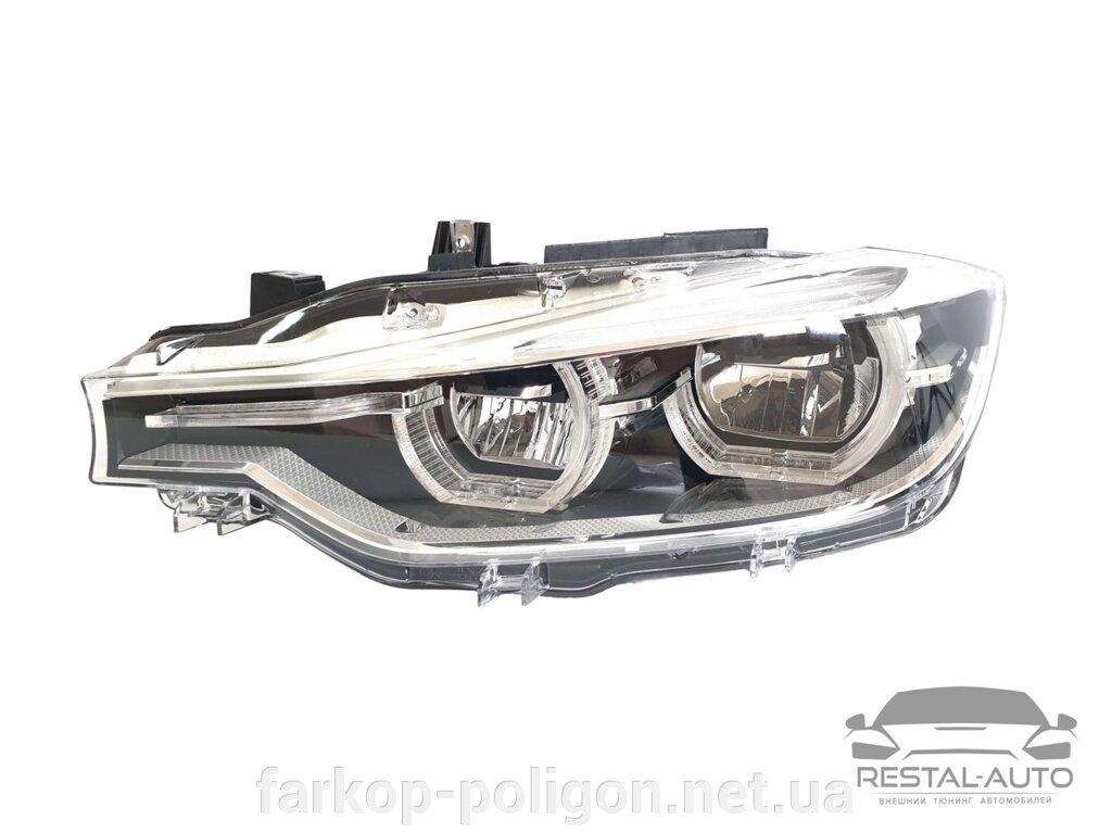 Передні фари на BMW 3 Series F30 2015-2018 рік ( Full Led апгрейд Xenon фар ) від компанії Інтернет-магазин тюнінгу «Safety auto group» - фото 1