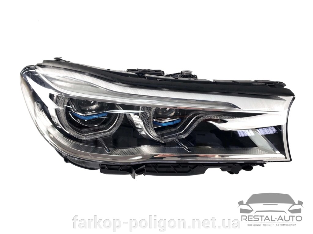 Передні фари на BMW 7 Series G11 / G12 2015-2019 року (Laser) від компанії Інтернет-магазин тюнінгу «Safety auto group» - фото 1