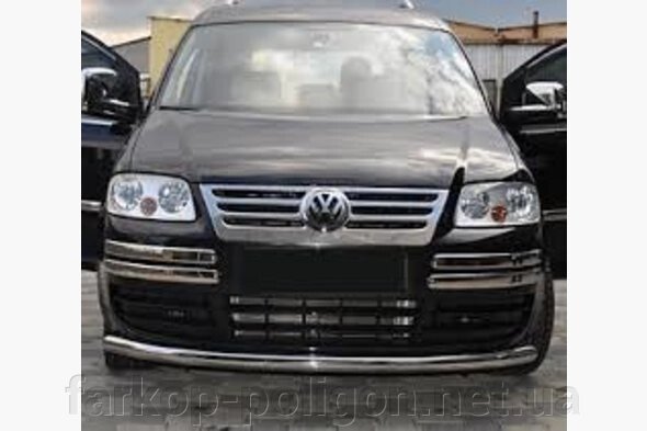 Передній захист ST008 (нерж) Volkswagen Sharan 1995-2010р. від компанії Інтернет-магазин тюнінгу «Safety auto group» - фото 1