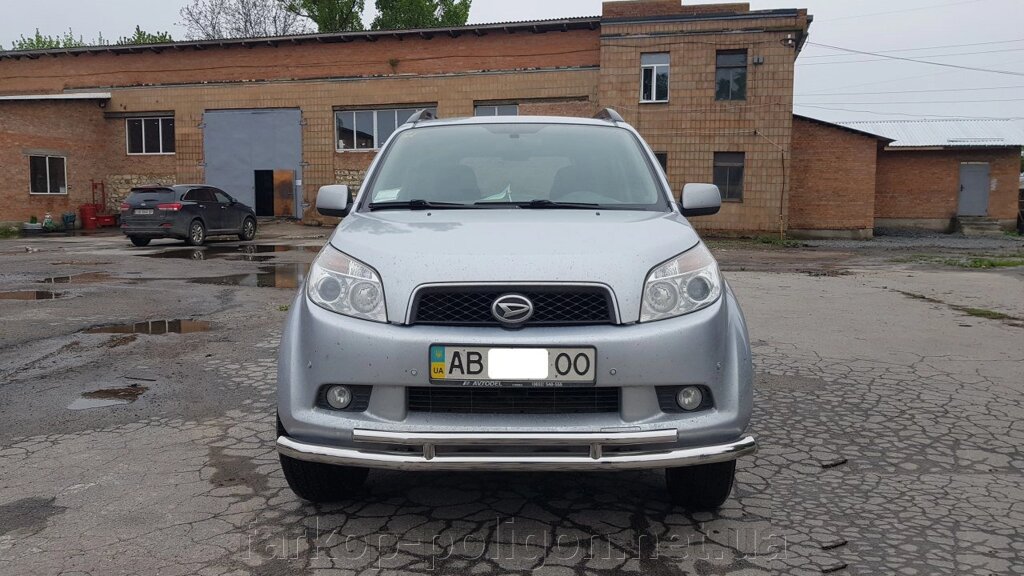 Передній захист ST014 (нерж.) Daihatsu Terios 2006 від компанії Інтернет-магазин тюнінгу «Safety auto group» - фото 1