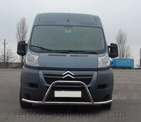 Передня дуга ST019 (нерж.) Fiat Ducato 2006 та 2014 рр. від компанії Інтернет-магазин тюнінгу «Safety auto group» - фото 1