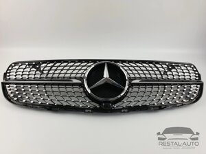 Тюнинг Решетка радиатора Mercedes GLC/GLC Coupe-Class X253/C253 2015-2019год (Diamond Black)